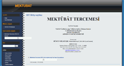 Desktop Screenshot of mektubat.de